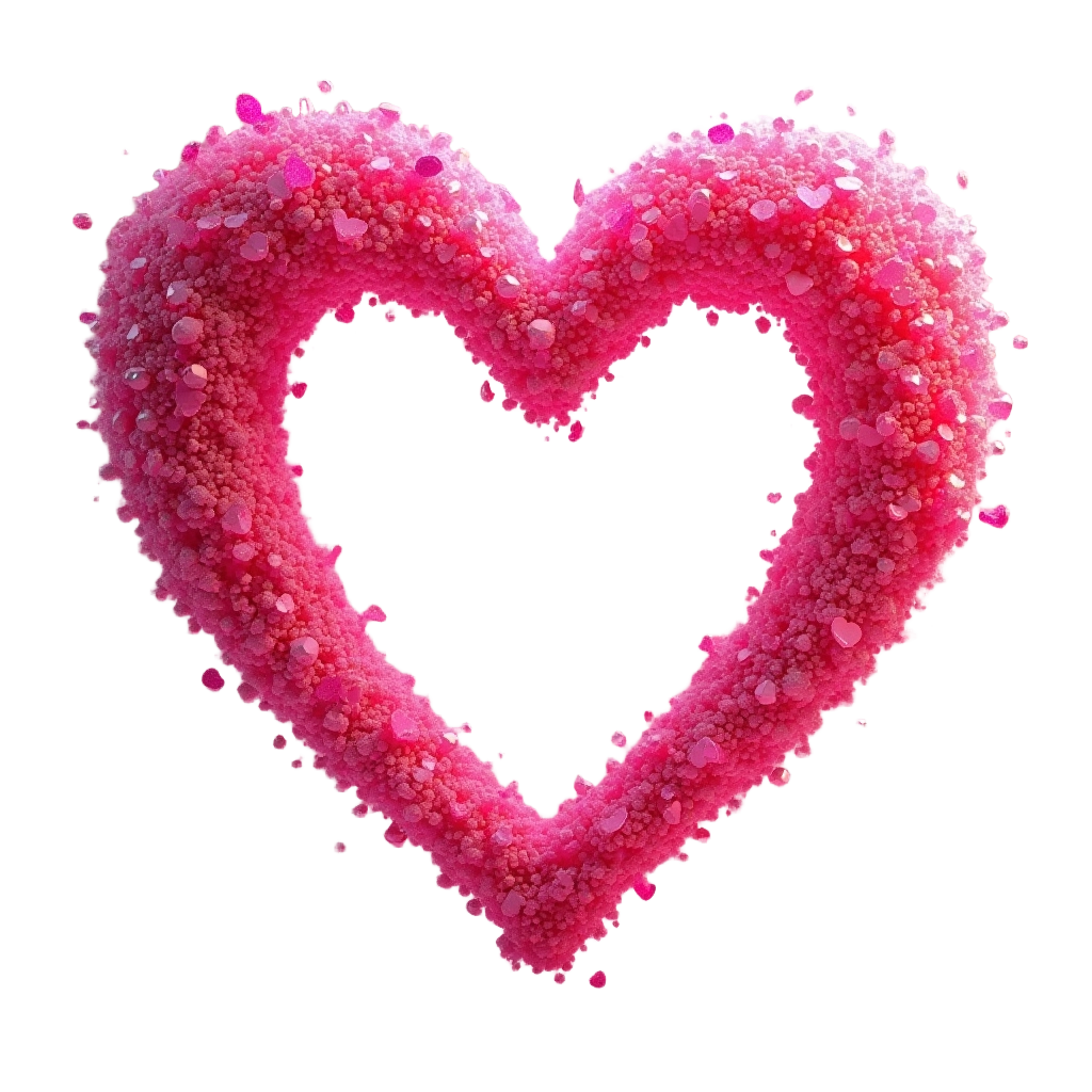 Pink Heart Sparkle